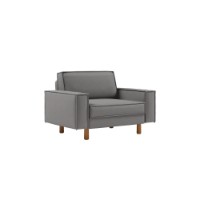 Fotoliu Atelier Del Sofa Sparrow Loveseat Obsidian Walnut