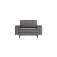 Fotoliu Atelier Del Sofa Sparrow Loveseat Obsidian Walnut imaginea #2 — magazin online Desire.md