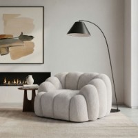 Fotoliu Atelier Del Sofa Octavio White imaginea #2 — magazin online Desire.md
