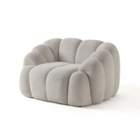Fotoliu Atelier Del Sofa Octavio White imaginea #3 — magazin online Desire.md