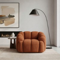 Fotoliu Atelier Del Sofa Octavio Tile Red imaginea #2 — magazin online Desire.md