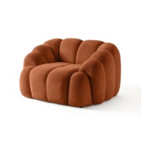 Fotoliu Atelier Del Sofa Octavio Tile Red imaginea #3 — magazin online Desire.md