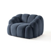 Fotoliu Atelier Del Sofa Octavio Navy Blue imaginea #3 — magazin online Desire.md