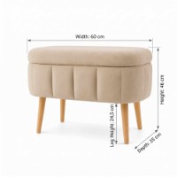 Fotoliu moale Atelier Del Sofa Mini Oslo Beige imaginea #5 — magazin online Desire.md