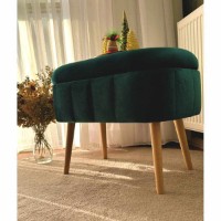 Пуф Atelier Del Sofa Mini Oslo Emerald фото №2 — интернет-магазин Desire.md