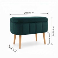 Пуф Atelier Del Sofa Mini Oslo Emerald фото №5 — интернет-магазин Desire.md