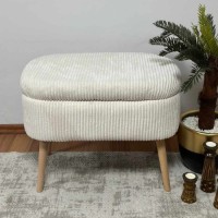Fotoliu moale Atelier Del Sofa Mini Oslo Linen Cream imaginea #2 — magazin online Desire.md