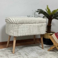 Пуф Atelier Del Sofa Mini Oslo Linen Toscano Cream фото №3 — интернет-магазин Desire.md