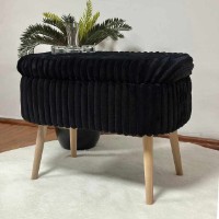 Fotoliu moale Atelier Del Sofa Mini Oslo Linen Toscano Black imaginea #3 — magazin online Desire.md