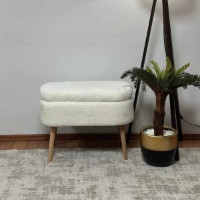 Пуф Atelier Del Sofa Mini Oslo White фото №2 — интернет-магазин Desire.md