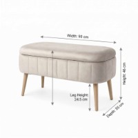 Fotoliu moale Atelier Del Sofa Oslo Babyface Beige imaginea #5 — magazin online Desire.md