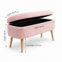 Fotoliu moale Atelier Del Sofa Oslo Babyface Pink imaginea #5 — magazin online Desire.md