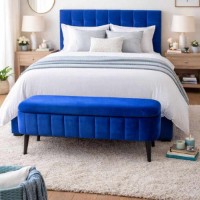 Fotoliu moale Atelier Del Sofa Oslo Babyface Sax Blue