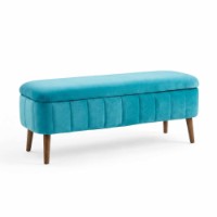 Fotoliu moale Atelier Del Sofa Oslo Babyface Turquoise imaginea #2 — magazin online Desire.md