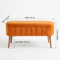 Fotoliu moale Atelier Del Sofa Oslo Babyface Orange imaginea #4 — magazin online Desire.md