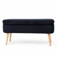 Fotoliu moale Atelier Del Sofa Oslo Linen Black imaginea #4 — magazin online Desire.md