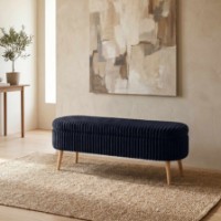 Fotoliu moale Atelier Del Sofa Oslo Linen Toscano Black
