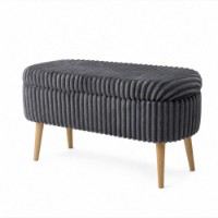 Fotoliu moale Atelier Del Sofa Oslo Linen Toscano Anthracite imaginea #4 — magazin online Desire.md