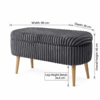 Fotoliu moale Atelier Del Sofa Oslo Linen Toscano Anthracite imaginea #5 — magazin online Desire.md