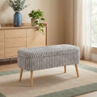 Fotoliu moale Atelier Del Sofa Oslo Linen Toscano Grey