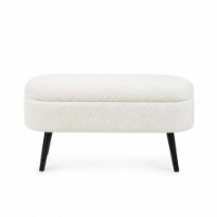 Пуф Atelier Del Sofa Oslo Wellsoft White Black фото №4 — интернет-магазин Desire.md