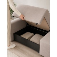 Fotoliu Atelier Del Sofa Mono Lily Ecru imaginea #5 — magazin online Desire.md