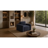 Fotoliu Atelier Del Sofa Mono Lily Petrol Blue