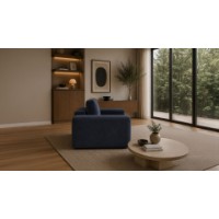 Fotoliu Atelier Del Sofa Mono Lily Petrol Blue imaginea #3 — magazin online Desire.md
