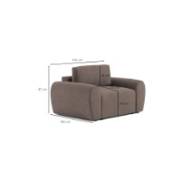 Fotoliu Atelier Del Sofa Mono P Brown imaginea #9 — magazin online Desire.md