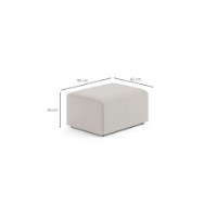 Fotoliu moale Atelier Del Sofa Mono Cream imaginea #5 — magazin online Desire.md