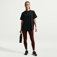 Tricou de dame Nike One Relaxed Black/White, s.XL imaginea #3 — magazin online Desire.md