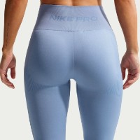 Jambiere damă Nike Pro Seamless 7|8 Work Blue, s.S imaginea #6 — magazin online Desire.md
