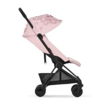 Carucior Cybex Coya Matt Black FE Simply Flowers Pink imaginea #7 — magazin online Desire.md