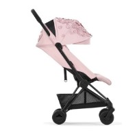 Carucior Cybex Coya Matt Black FE Simply Flowers Pink imaginea #8 — magazin online Desire.md
