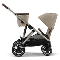 Carucior Cybex e-Gazelle S TPE Almond Beige (524000547) imaginea #4 — magazin online Desire.md