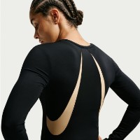 Hanorac damă Nike Pro Sculpt Keely Hodgkinson Dri-FIT  Black/Linen, s.M imaginea #6 — magazin online Desire.md
