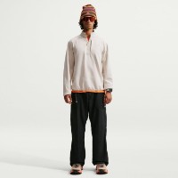 Hanorac pentru bărbați Nike ACG Wolf Grid Therma-FIT 1|2 Light Orewood Brown/Cream II/Light Crimson/Summit White, s.M imaginea #2 — magazin online Desire.md