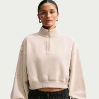 Женская толстовка Nike Studio Fleece Medium Weight Cream II/Sail, s.XL фото №2 — интернет-магазин Desire.md