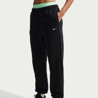 Женские спортивные штаны Nike Studio Fleece Medium Weight Total Black/Sail, s.L фото №2 — интернет-магазин Desire.md