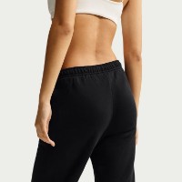 Женские спортивные штаны Nike Studio Fleece Medium Weight Total Black/Sail, s.XS фото №5 — интернет-магазин Desire.md