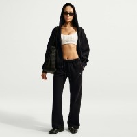 Pantaloni spotivi de dame Nike Studio Fleece Medium Weight Total Black/Sail, s.L imaginea #2 — magazin online Desire.md