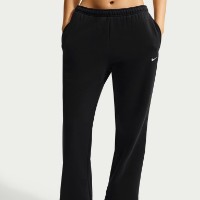 Pantaloni spotivi de dame Nike Studio Fleece Medium Weight Total Black/Sail, s.L imaginea #6 — magazin online Desire.md