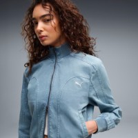 Jachetă damă Puma Future.Puma.Archive Washed Twill Cool Blue, s.M imaginea #6 — magazin online Desire.md