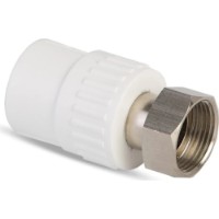 Mufa cu piulita Kalde PPR d32x1F White (24510)