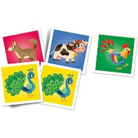 Настольная игра Clementoni Memo Farm Animals (18316)  фото №2 — интернет-магазин Desire.md