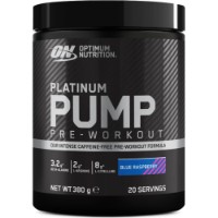Complex pre-antrenament Optimum Nutrition Platinum Pump Pre-Workout Blue Raspberry 380g