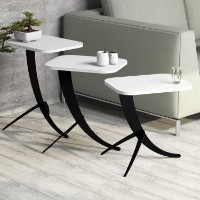 Set măsuţe cafea Hanah Home Pion White imaginea #2 — magazin online Desire.md