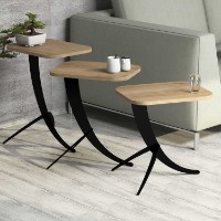Set măsuţe cafea Hanah Home Pion Oak imaginea #2 — magazin online Desire.md