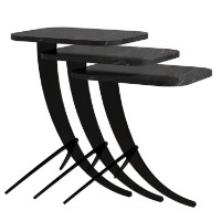 Set măsuţe cafea Hanah Home Pion Black Marble imaginea #4 — magazin online Desire.md