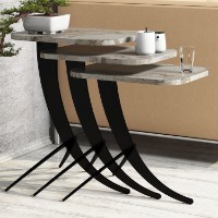 Set măsuţe cafea Hanah Home Pion White Marble